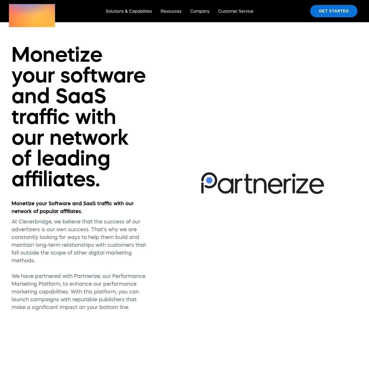 Cleverbridge Affiliate Landing Page Example