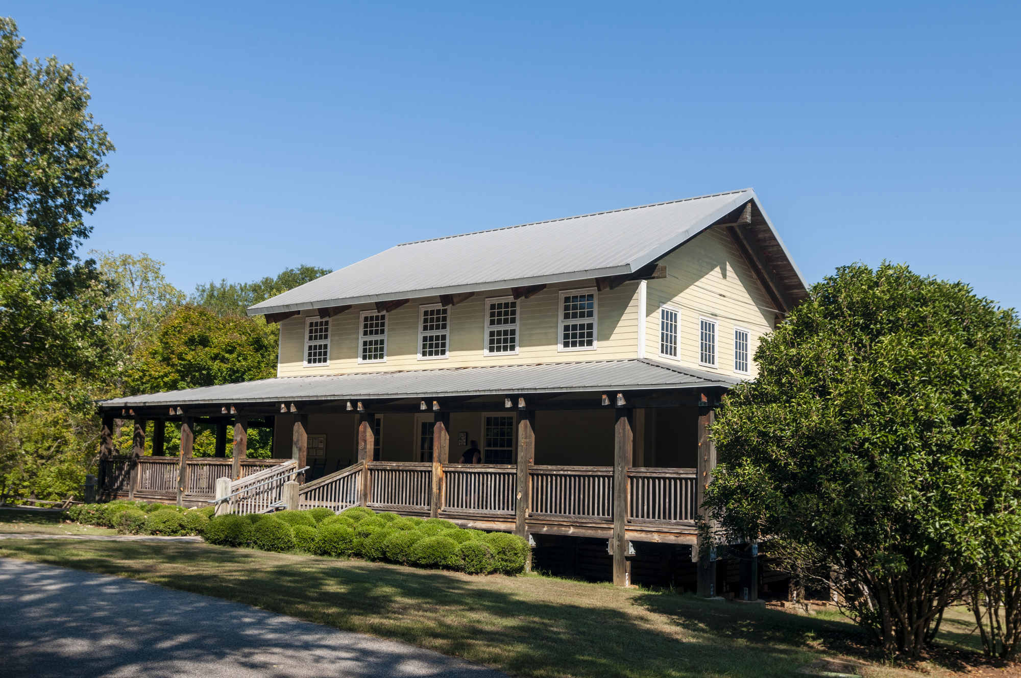 The Battle of Musgrove Mill State Historic Site visitor center.